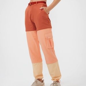 NWT Russet/Melon RecTreck Zip-Off Pant *MISSING BELT* | Outdoor Voices